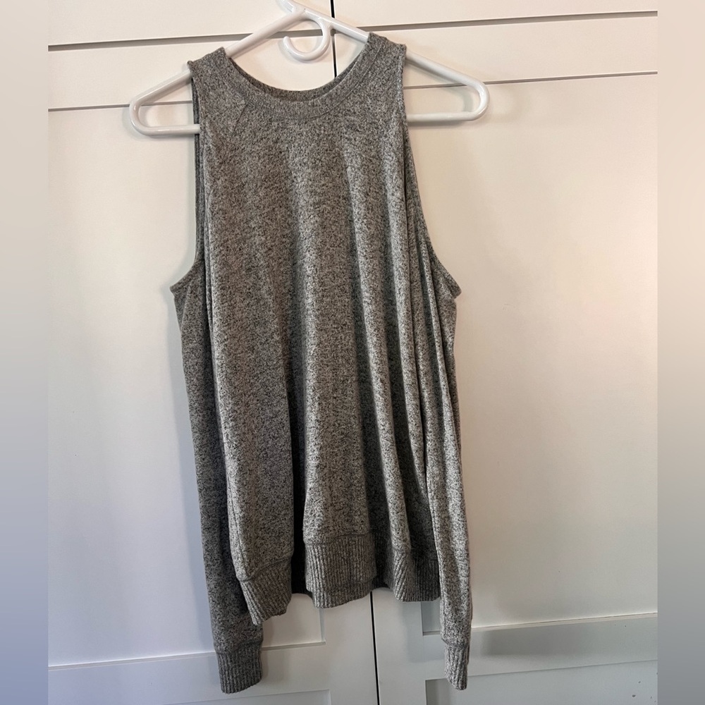 Abercrombie & Fitch Light Grey Sweater